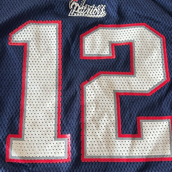 Reebok Brady New England Patriots football jersey size L 14-16 youth - Picture 6 of 11
